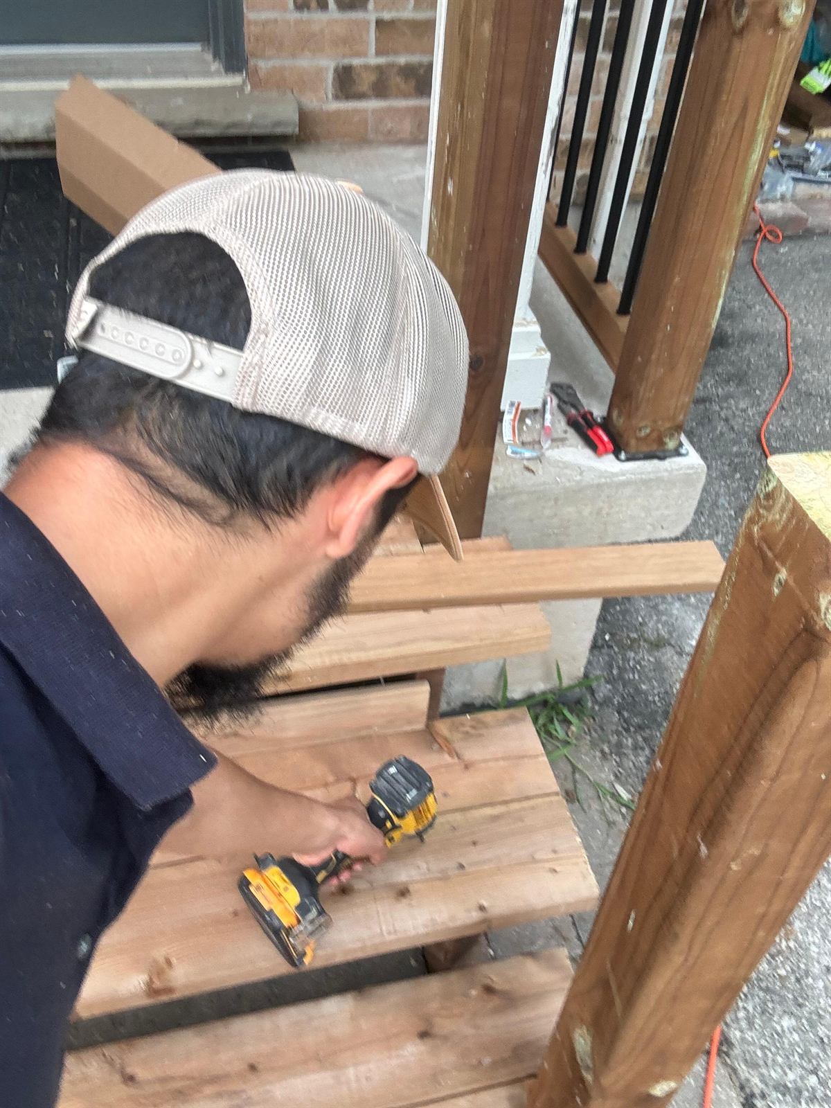 Precision carpentry: building secure, code-compliant outdoor handrails and custom steps